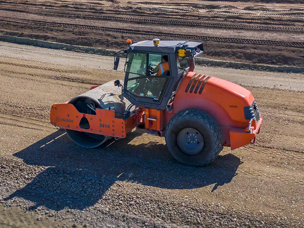 Trimble Earthworks for Soil Compactors